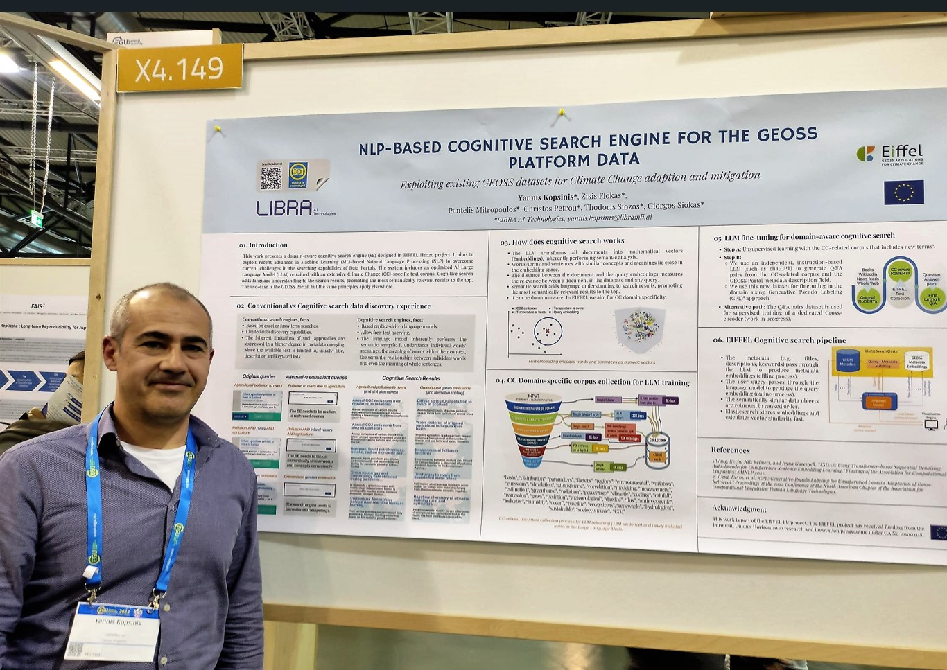 EIFFEL EIFFEL in EGU 4 powerful participations in 1 flagship conference